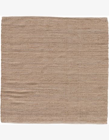 6' 1 x 6' 1 Hand Woven Laurel Handwoven Jute Square Rug