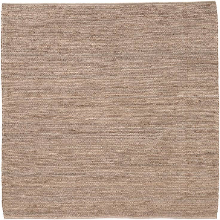 Vue détaillée : 245cm x 245cm Tissé à la main Laurel Handwoven Jute Tapis Carré