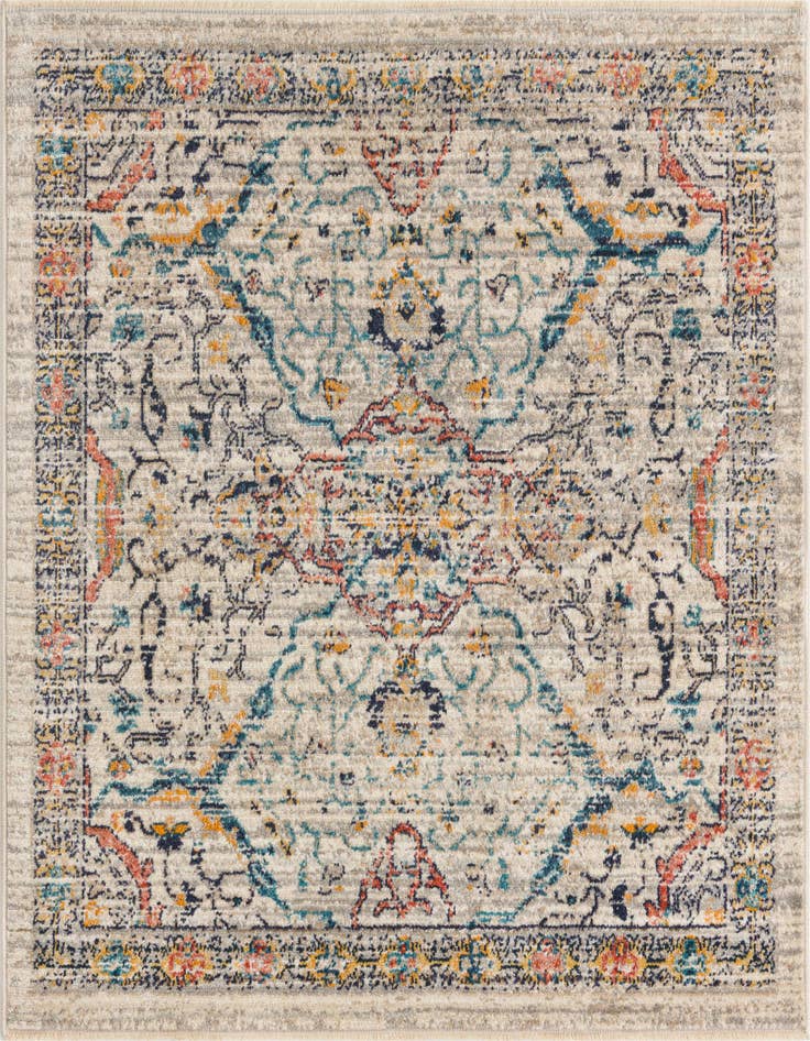 Detail image of 4' x 4' Lola Square Rug