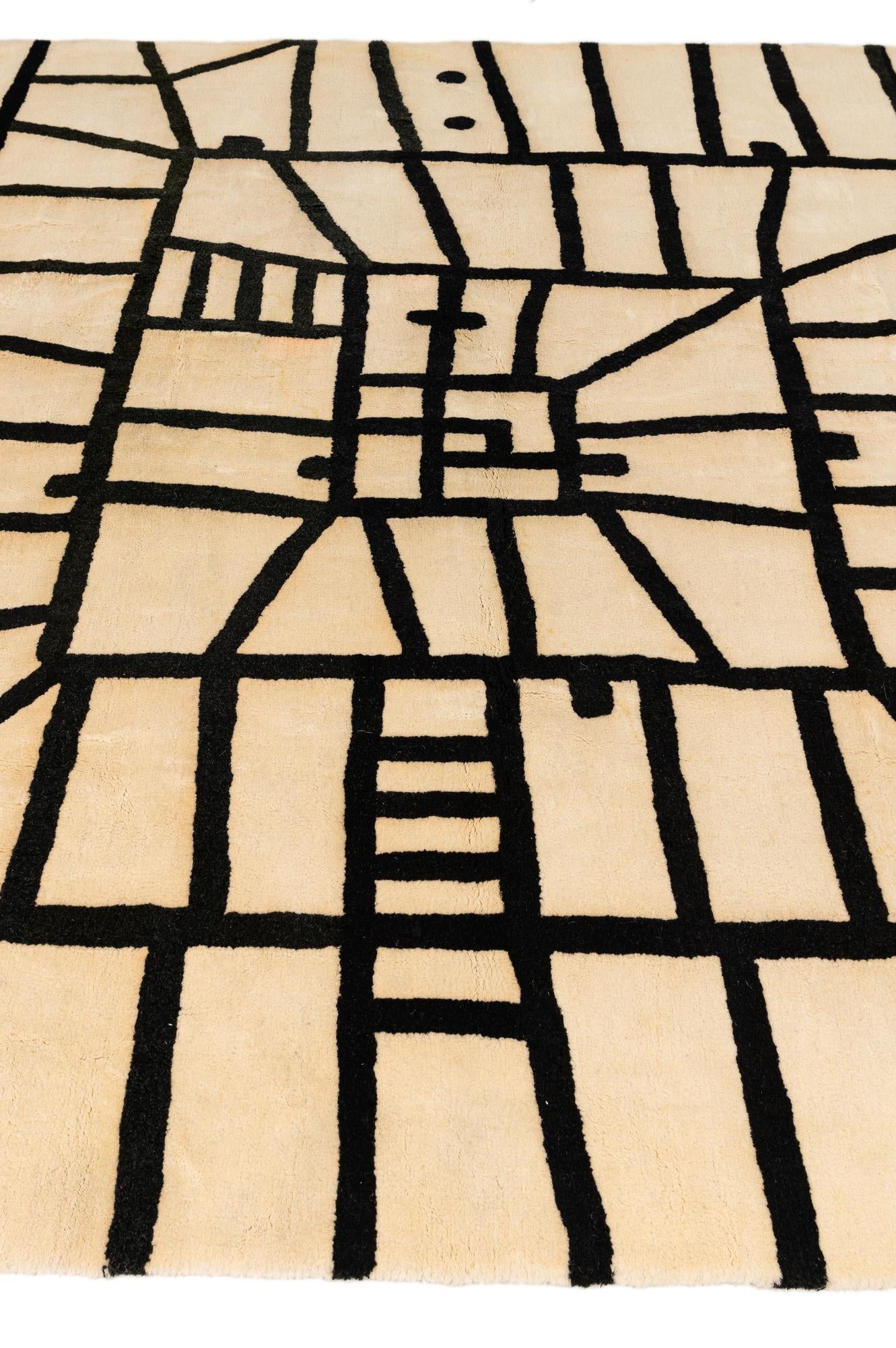 8' 2 x 8' 3 Luna Wool Square Rug
