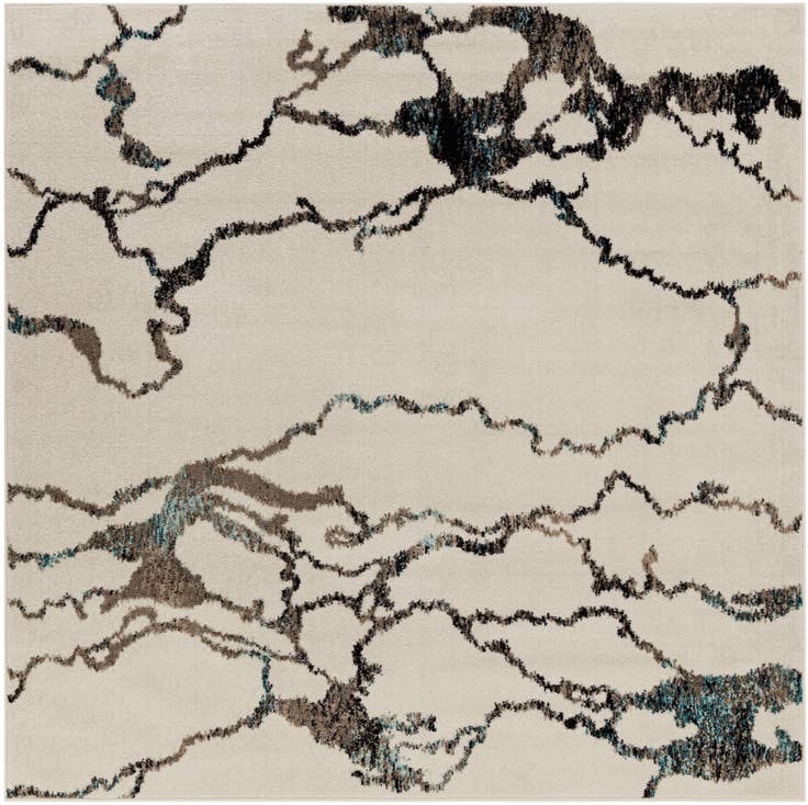 Detail image of 7' 10 x 7' 10 Madeline Square Rug