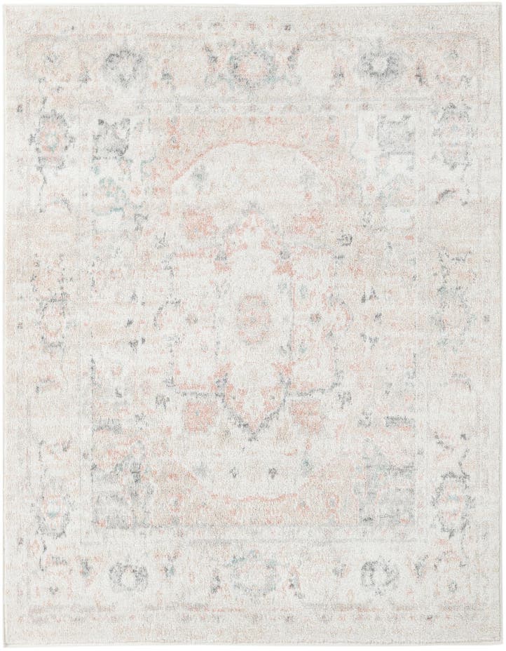  5' 3 x 5' 3 Madeline Vintage Square...