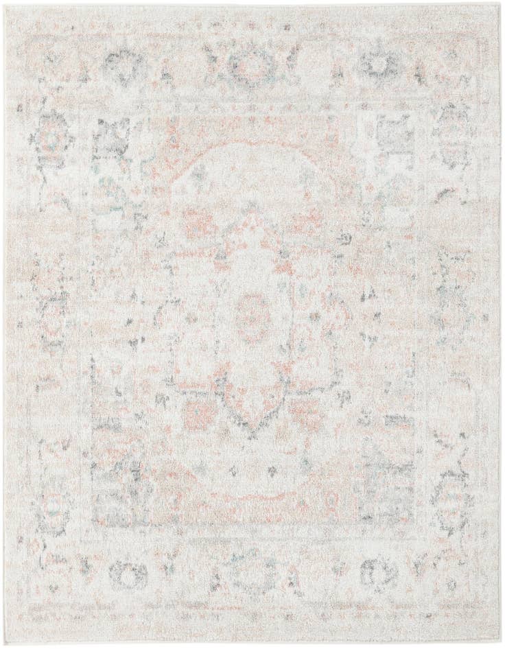 Detail image of 5' 3 x 5' 3 Madeline Vintage Square Rug
