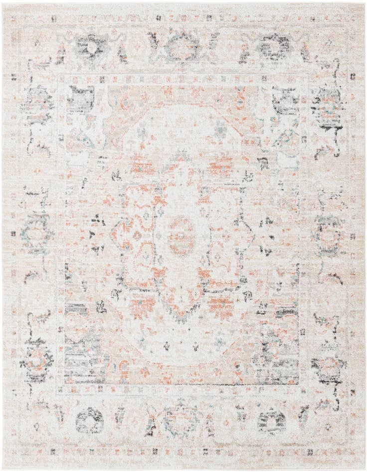 Detail image of 6' x 6' Madeline Vintage Square Rug
