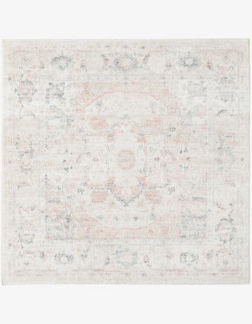 Ivory Madeline Vintage Square Rug