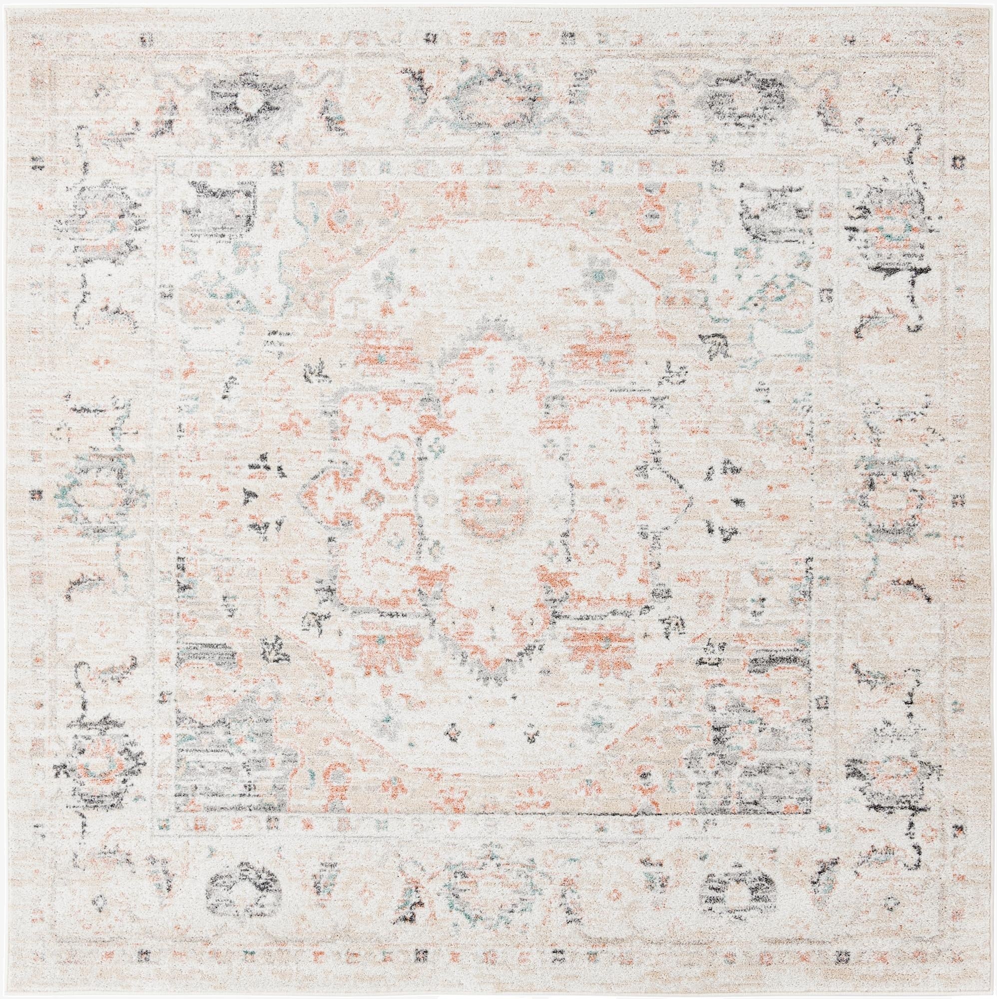 6' x 6' Madeline Vintage Square Rug