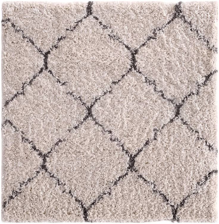Detail image of 4' x 4' Marrakesh Shag Square Rug