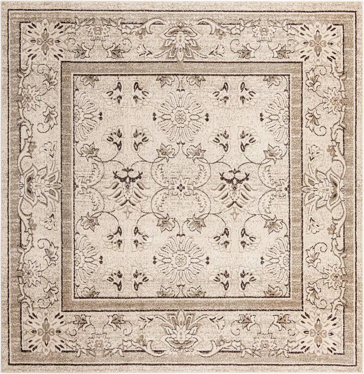 Detail image of 10' x 10' Miranda Square Rug