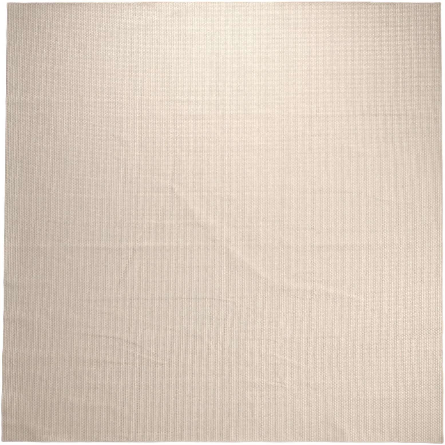 10' x 10' Monochromatic Bouclee Square Rug