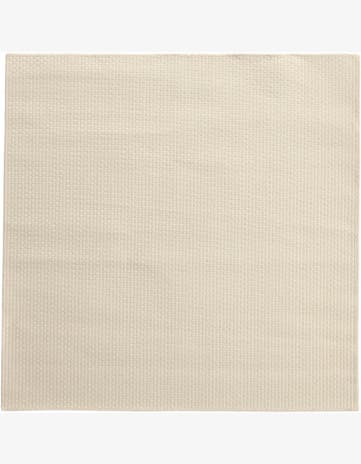 125cm x 125cm Monochromatic Bouclee Square Rug