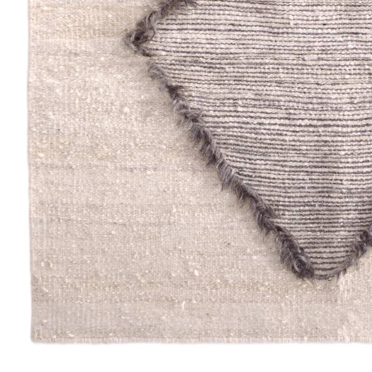 Detail image of 3' 11 x 3' 11 Hand Knotted Moroccan Wool Square Rug