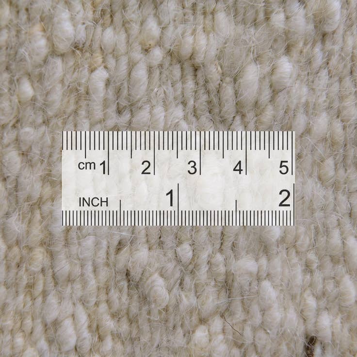 Detail image of 3' 11 x 3' 11 Hand Knotted Moroccan Wool Square Rug