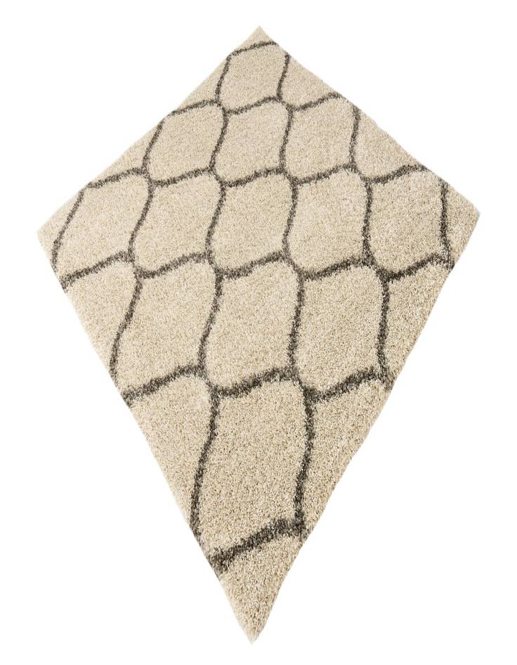 Detail image of 5' x 5' Moroccan Shag Square Rug