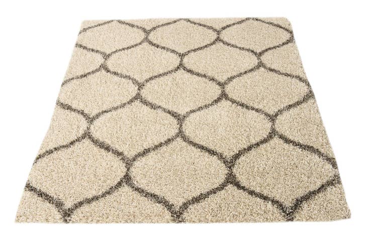 Detail image of 5' x 5' Moroccan Shag Square Rug