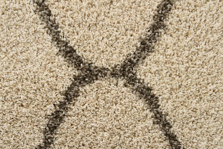 Detail image of 5' x 5' Moroccan Shag Square Rug