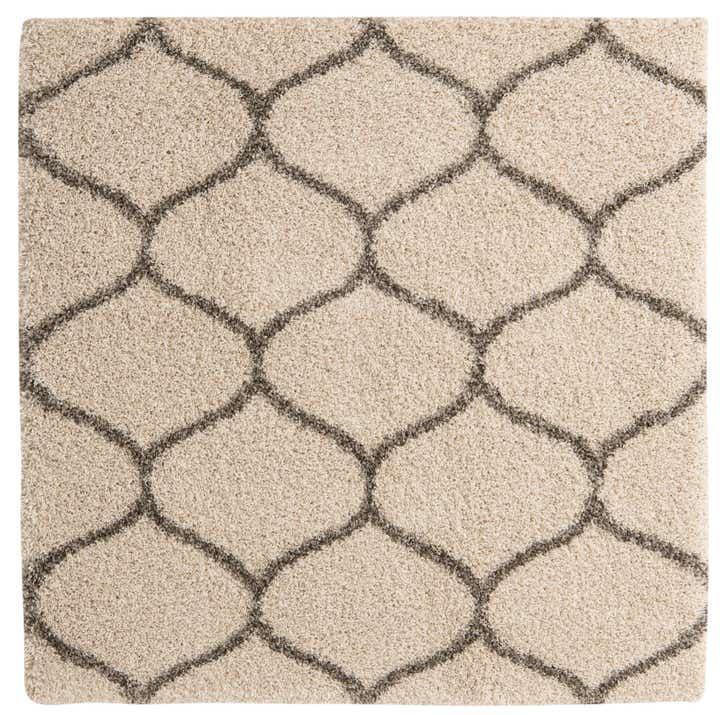 5' x 5' Moroccan Shag Square Rug