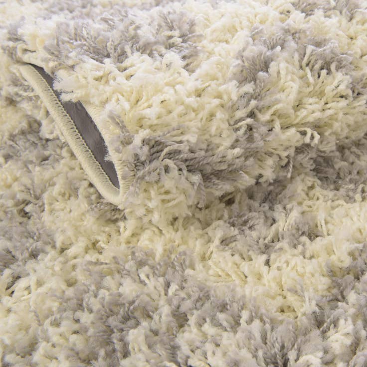 Detail image of 5' 3 x 5' 3 Moroccan Trellis Shag Square Rug