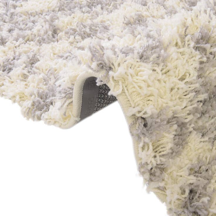 Detail image of 5' 3 x 5' 3 Moroccan Trellis Shag Square Rug