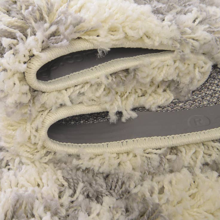 Detail image of 5' 3 x 5' 3 Moroccan Trellis Shag Square Rug