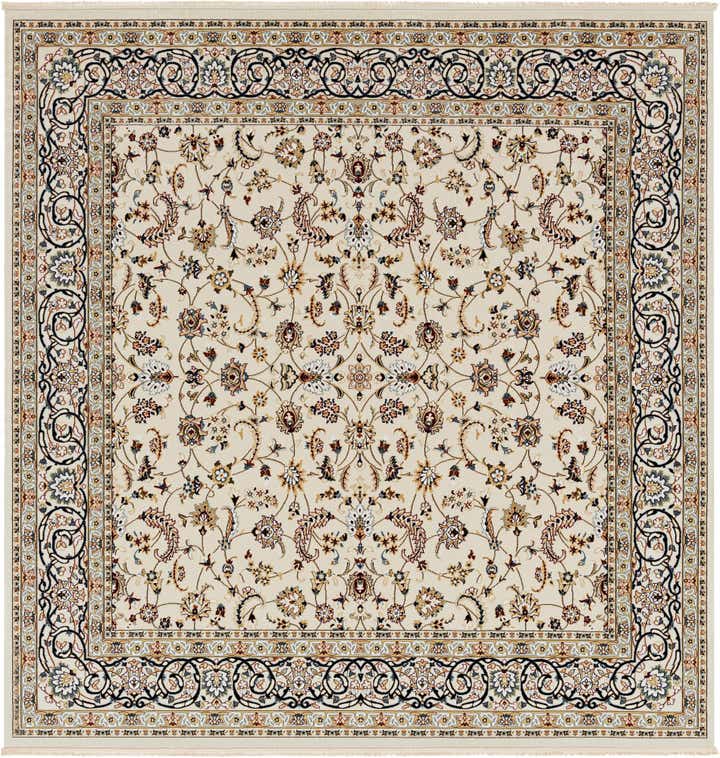 7' 10 x 8' Nain Design Square Rug