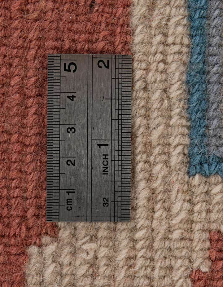 6' 7 x 6' 8 Hand Knotted Nepal Wool Square Rug
