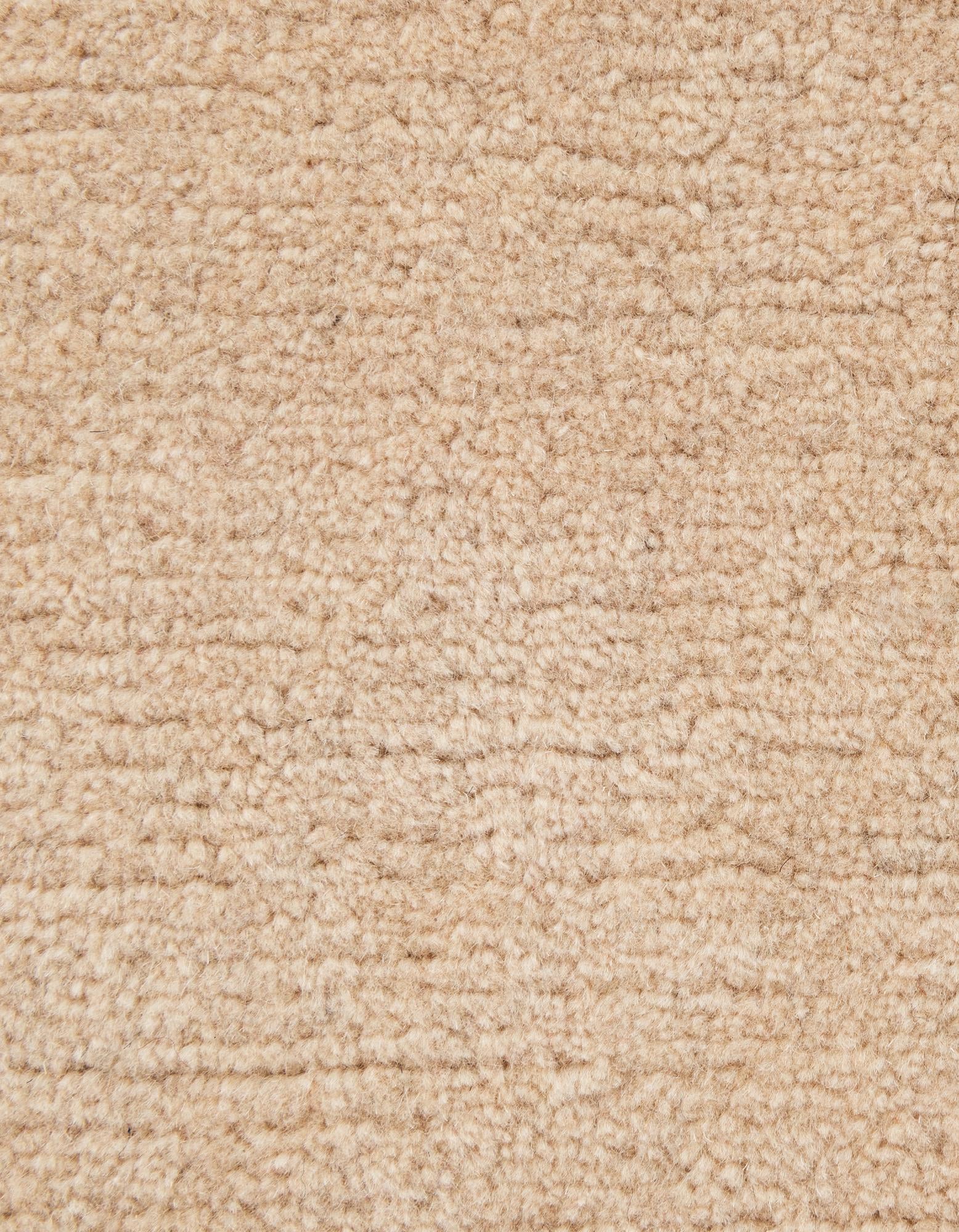 6' 7 x 6' 8 Hand Knotted Nepal Wool Square Rug