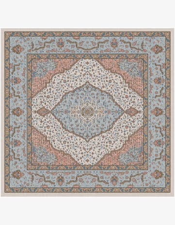 Ivory Nyla Square Rug