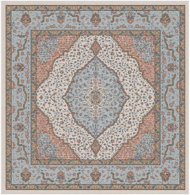 Detail image of 7' x 7' Nyla Square Rug