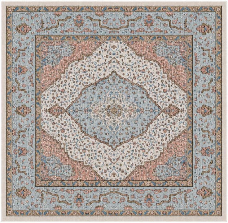Detail image of 7' x 7' Nyla Square Rug