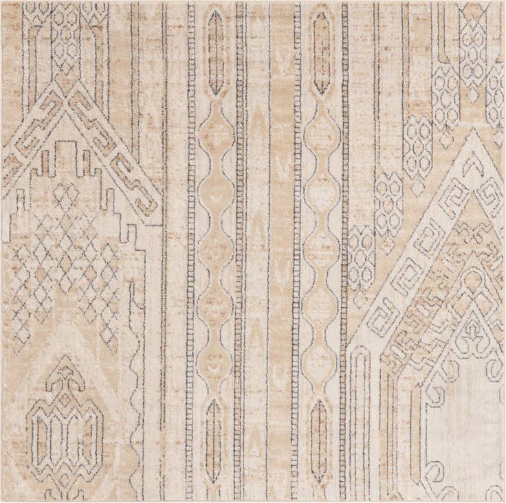 Detail image of 6' x 6' Oregon Square Rug