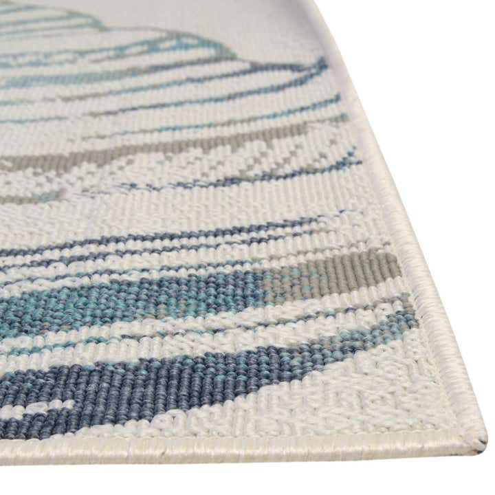 7' 10 x 7' 10 Easy-Clean Coastal Indoor / Outdoor Square Rug