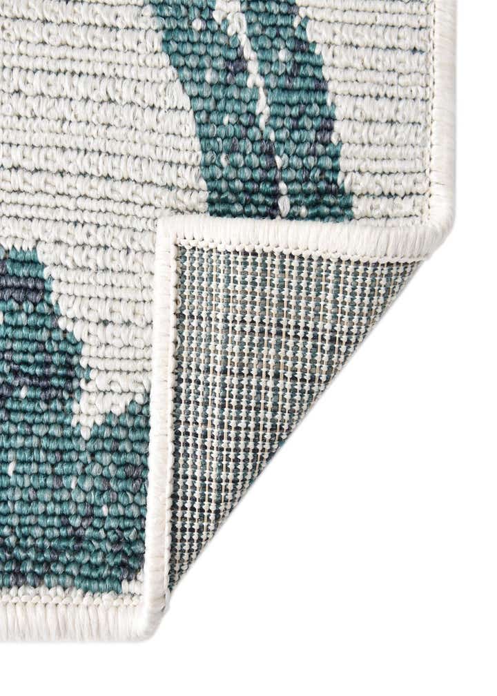 7' 10 x 7' 10 Easy-Clean Coastal Indoor / Outdoor Square Rug