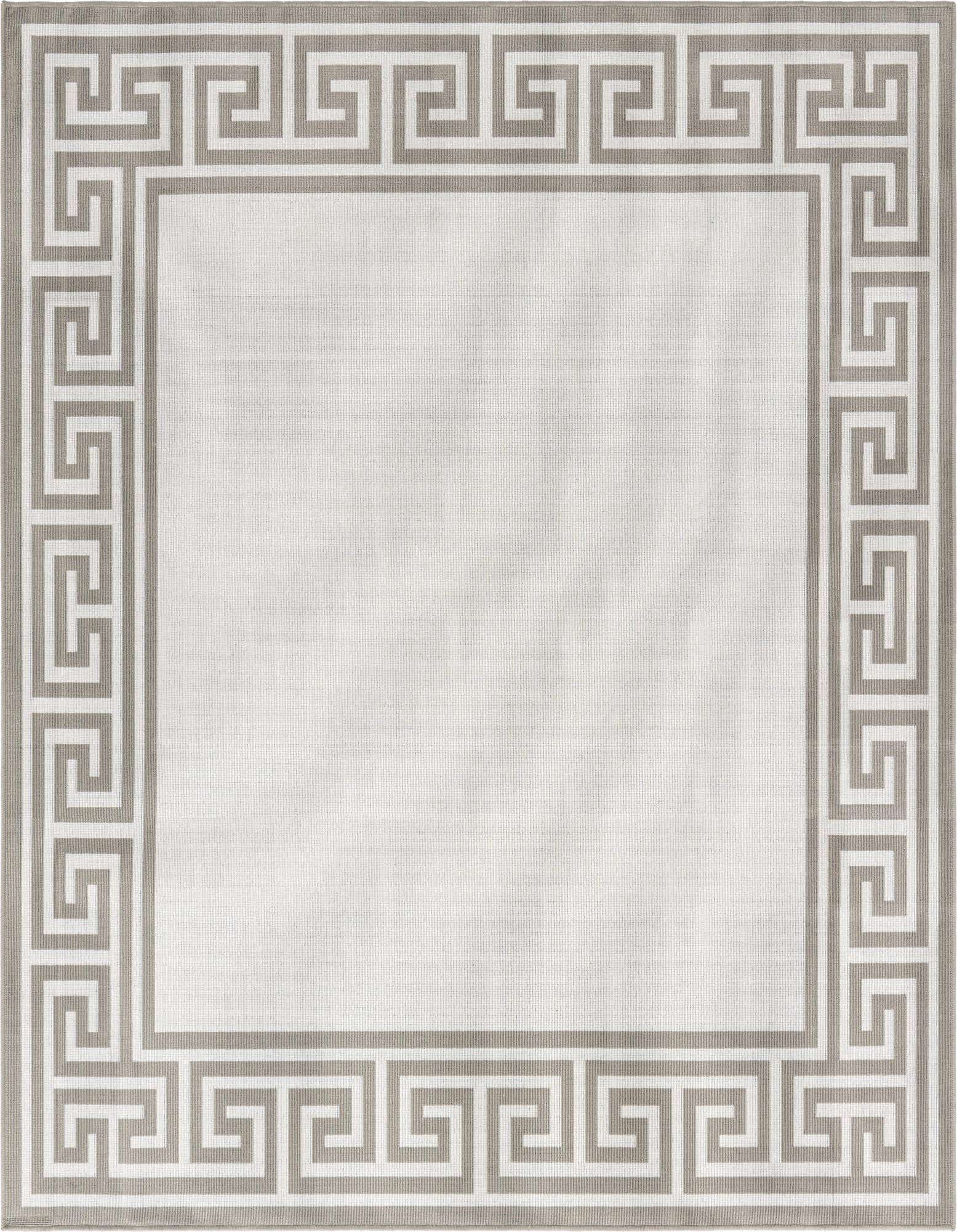 7' 10 x 7' 10 Easy-Clean Coastal Indoor / Outdoor Square Rug