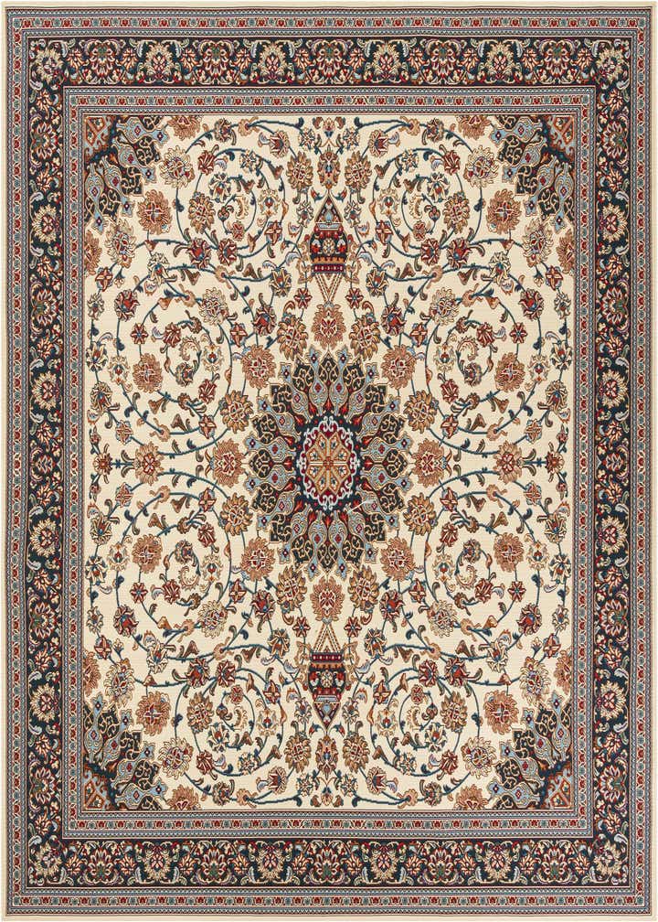 10' x 10' Easy-Clean Traditional Indoor / Outdoor Square Rug