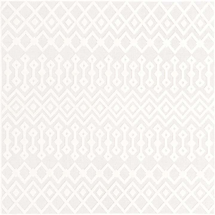 7' 10 x 7' 10 Easy-Clean Trellis Textured Indoor / Outdoor Square Rug