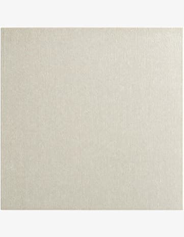Ivory Soft Touch Cloud Square Rug