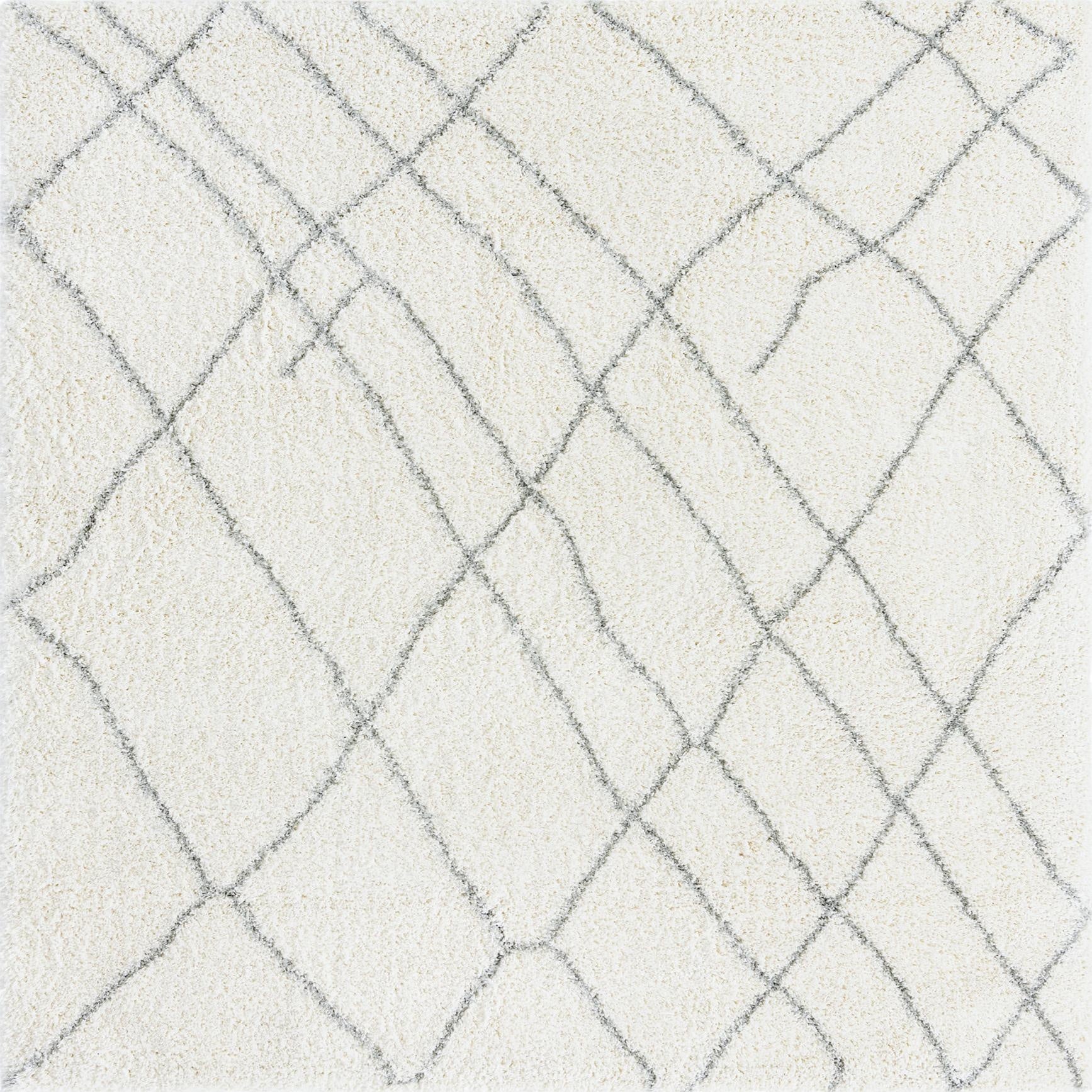 Primary image 5' 3 x 5' 3 Soft Touch Shag Square Rug