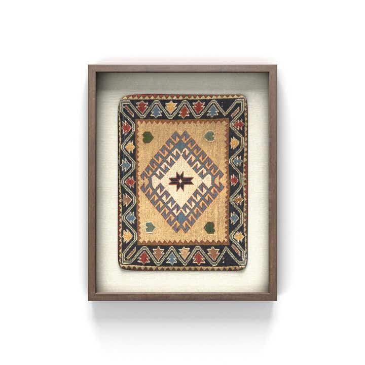 1' 5 x 1' 9 Textile Wall Art Square Rug
