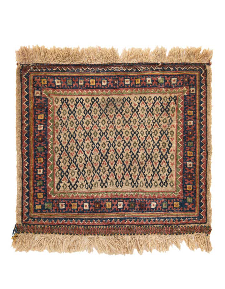 2' x 2' 1 Textile Wall Art Square Rug