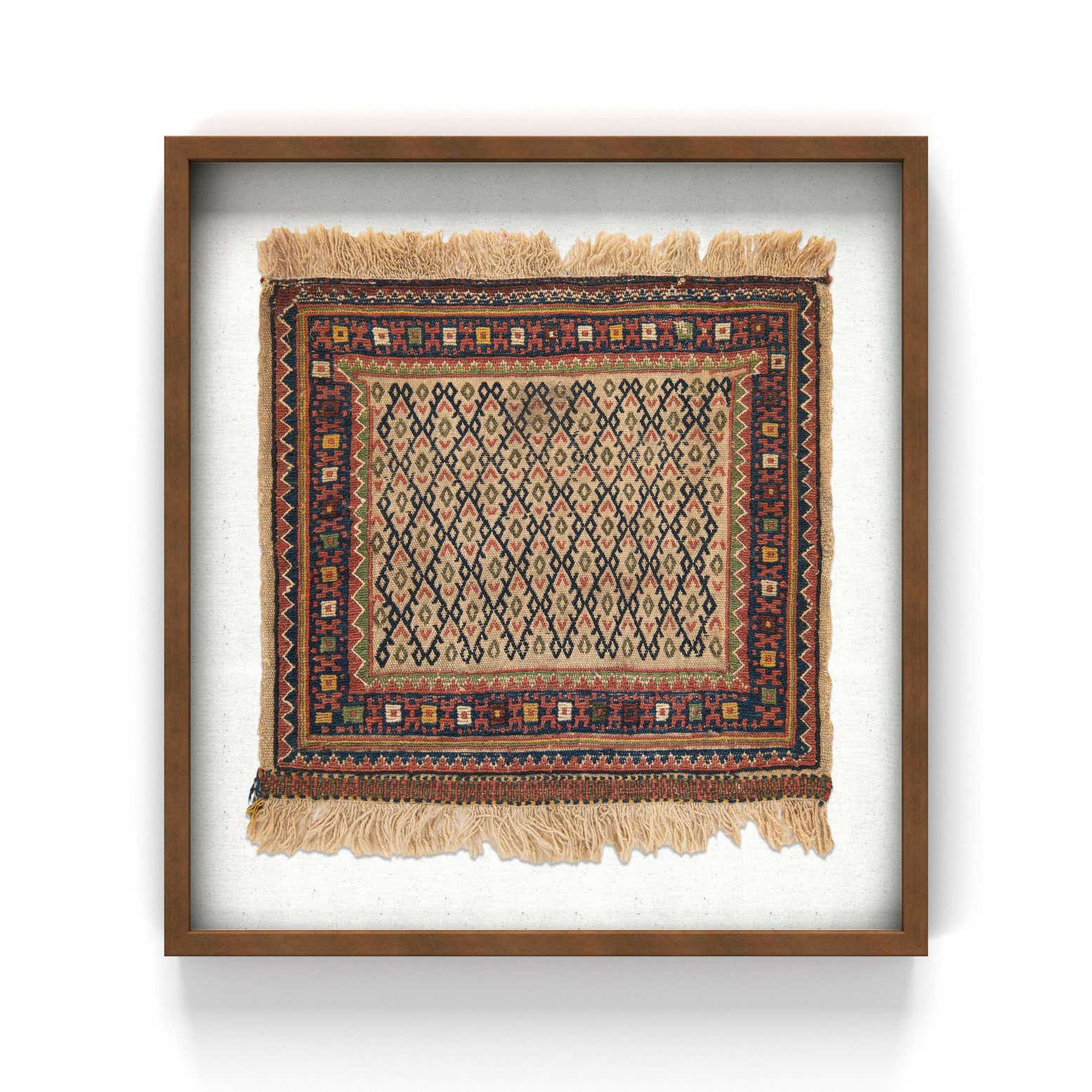 2' x 2' 1 Textile Wall Art Square Rug