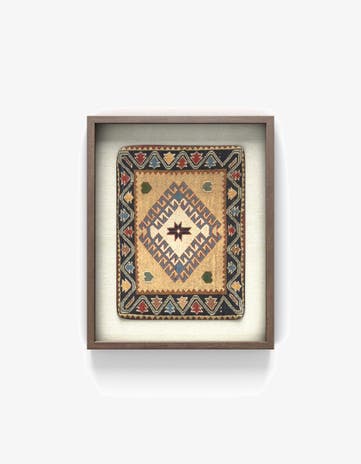 1' 5 x 1' 9 Textile Wall Art Square Rug