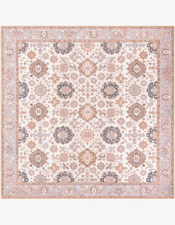 Ivory Timeless Square Rug