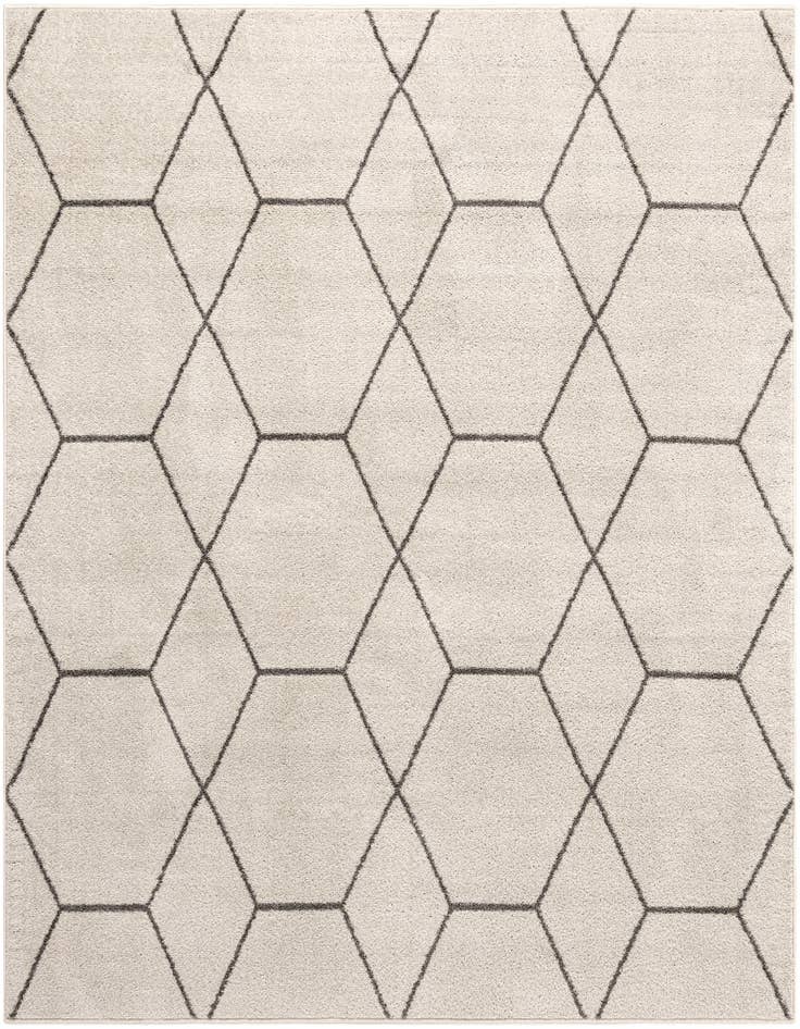 Detail image of 7' x 7' Trellis Frieze Square Rug