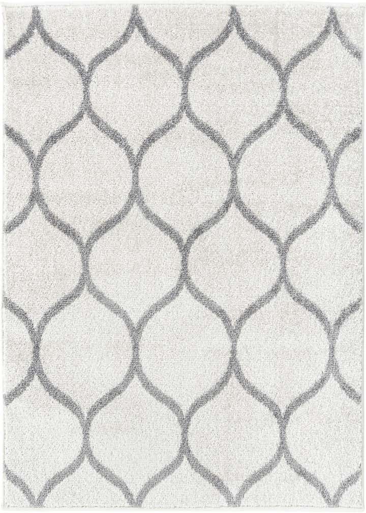 6' x 6' Trellis Frieze Square Rug