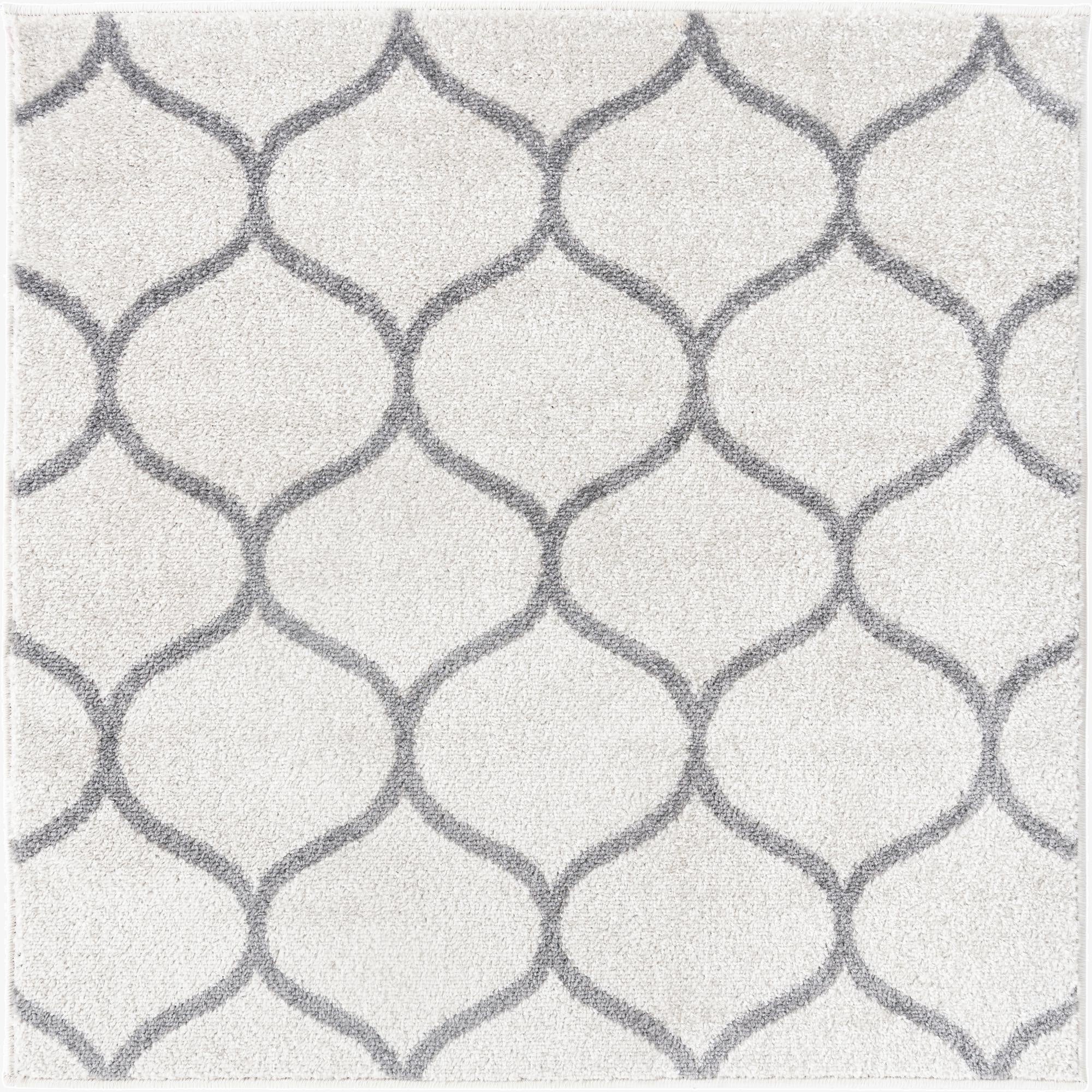 Primary image 3' x 3' Trellis Frieze Square Rug