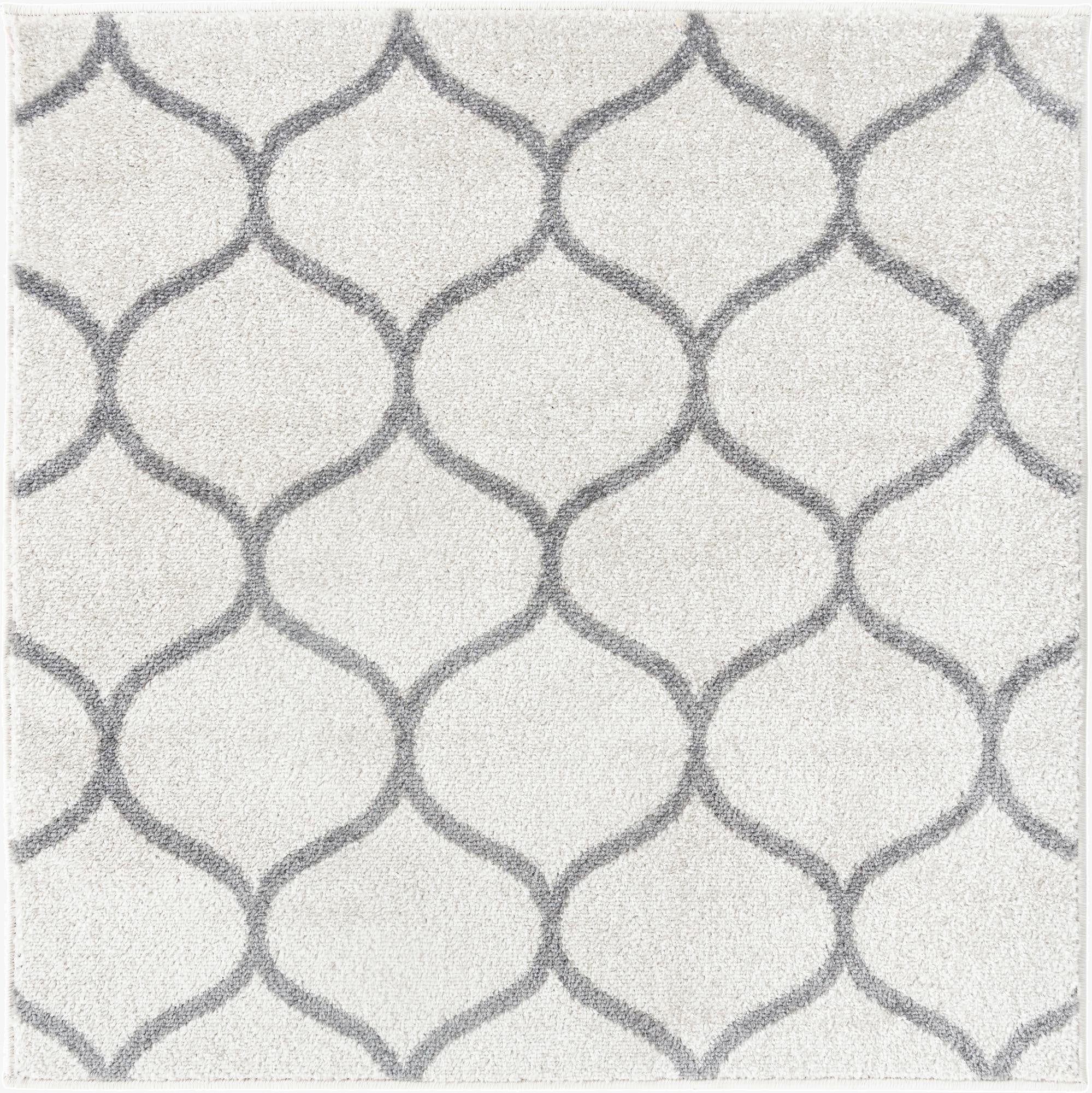 Primary image 6' x 6' Trellis Frieze Square Rug