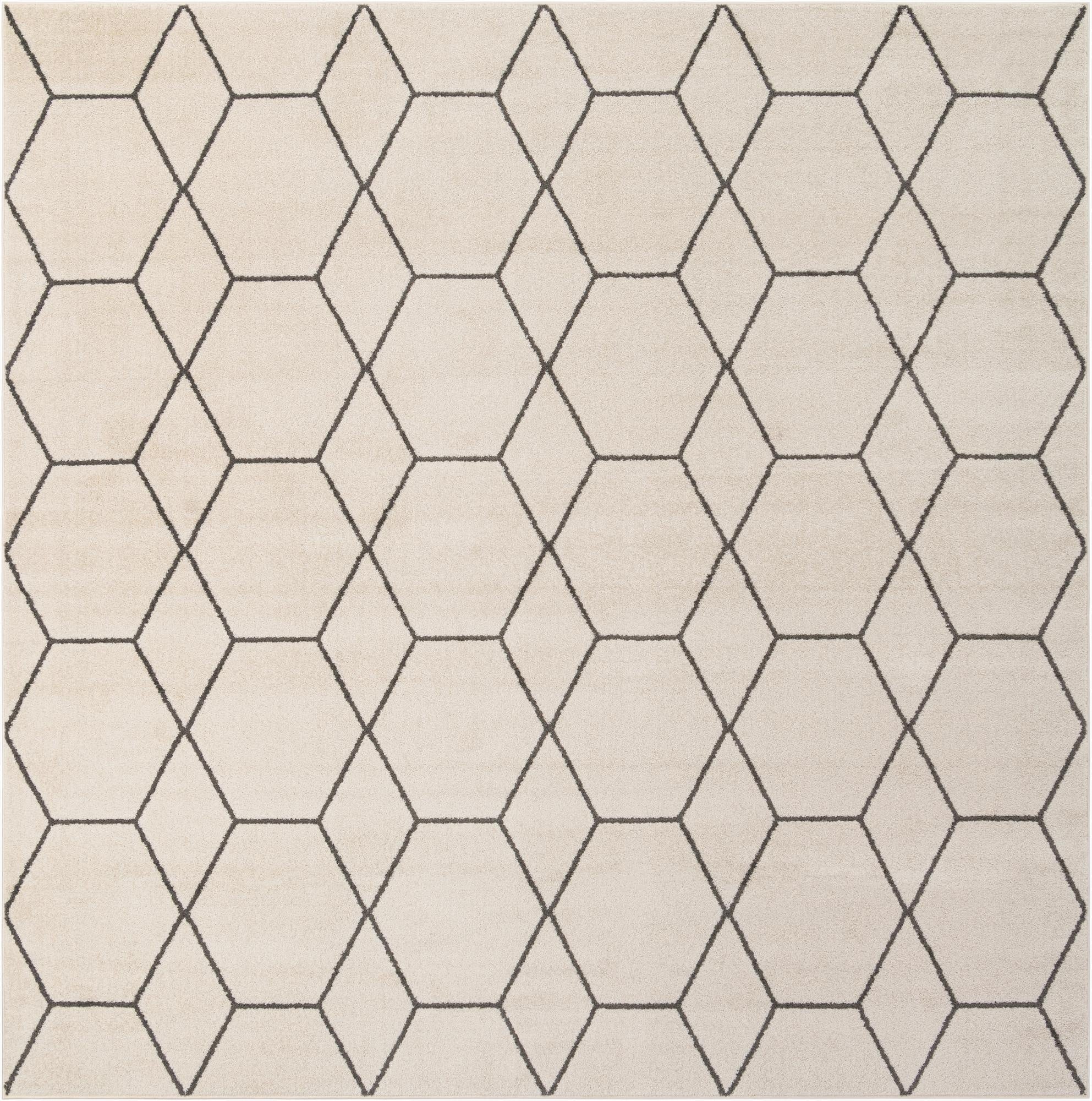 10' x 10' Trellis Frieze Square Rug