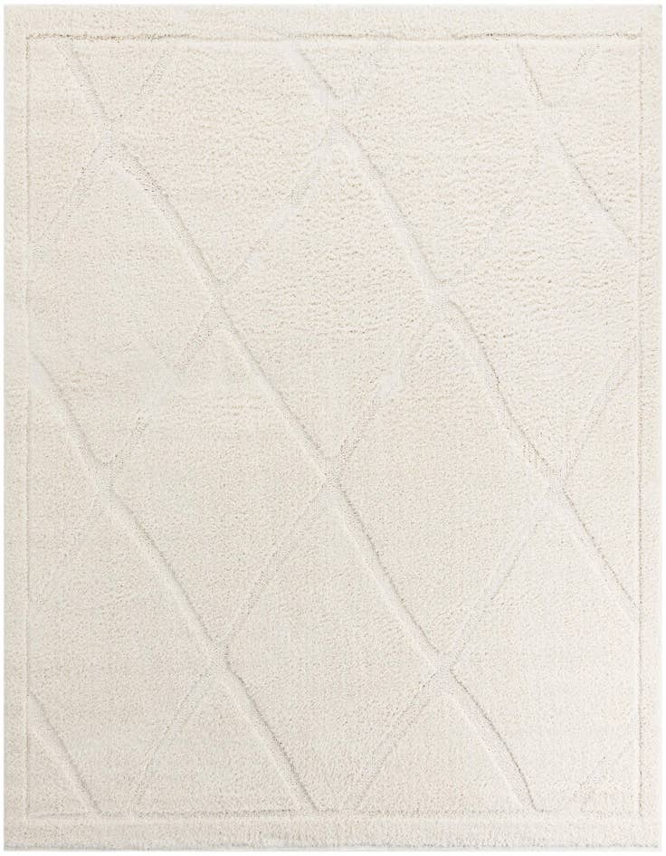Detail image of 7' 10 x 7' 10 Trellis Shag Square Rug
