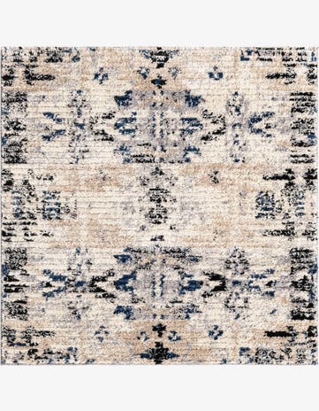 Ivory Tucson Square Rug
