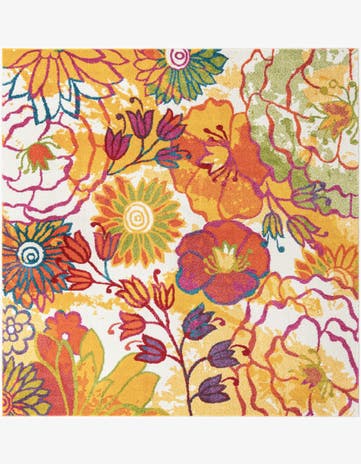 7' 10 x 7' 10 Tuscany Square Rug